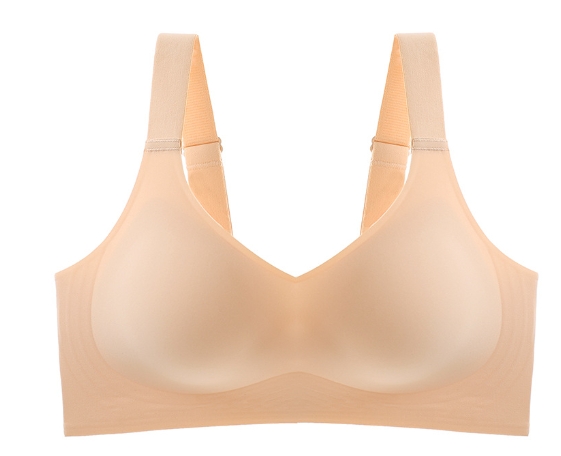 Latex 3D jelly soft support gathered underwear women's seamless one-piece