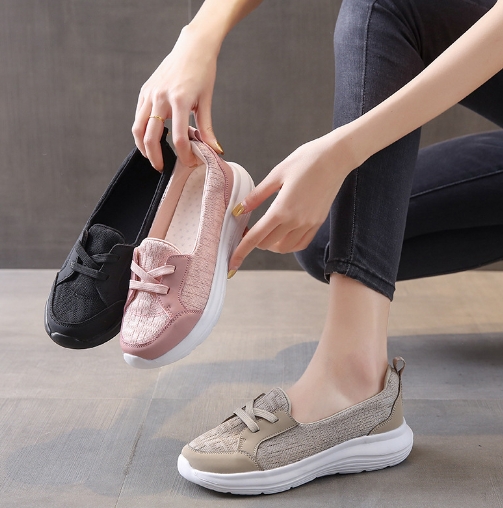 Sneakers for lazy people, stepping on cross-border seasonal casual women's shoes